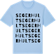 Blue Soul t-shirt med Segerhult ordlek t-shirt