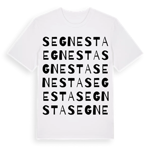 Segnesta ordlek t-shirt – ekologisk bomull t-shirt från Pinshirt