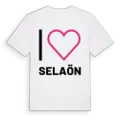 Jag älskar Selaön t-shirt stort tryck