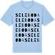 Blue Soul t-shirt med Seleboda ordlek t-shirt