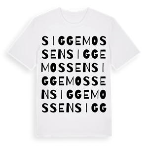 Siggemossen ordlek t-shirt – ekologisk bomull t-shirt från Pinshirt