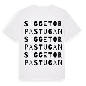 Siggetorpastugan ordlek t-shirt – ekologisk bomull t-shirt från Pinshirt