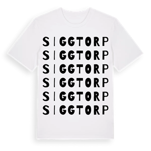 Siggtorp ordlek t-shirt – ekologisk bomull t-shirt från Pinshirt