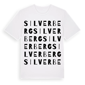 Silverberg ordlek t-shirt – ekologisk bomull t-shirt från Pinshirt