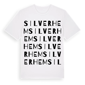 Silverhem ordlek t-shirt – ekologisk bomull t-shirt från Pinshirt
