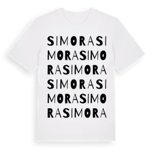 Simora ordlek t-shirt – ekologisk bomull t-shirt från Pinshirt