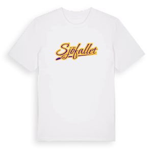 Sjöfallet baseball t-shirt – ekologisk bomull t-shirt från Pinshirt
