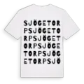 Sjögetorp ordlek t-shirt