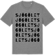 Mid Heather Gray t-shirt med Sjögölet ordlek t-shirt