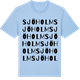 Blue Soul t-shirt med Sjöholm ordlek t-shirt