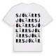 Sjökärr ordlek t-shirt