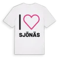 Jag älskar Sjönäs t-shirt stort tryck