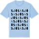 Blue Soul t-shirt med Sjösa ordlek t-shirt