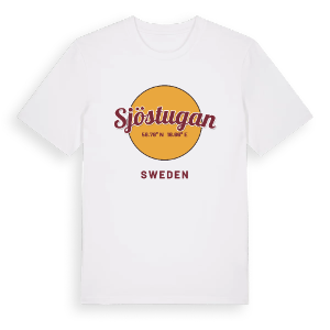 Sjöstugan cirkel t-shirt – ekologisk bomull t-shirt från Pinshirt