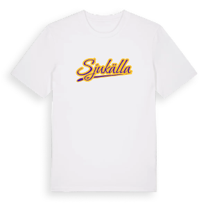 Sjukälla baseball t-shirt – ekologisk bomull t-shirt från Pinshirt