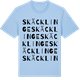 Blue Soul t-shirt med Skäcklinge ordlek t-shirt