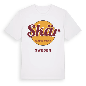 Skär cirkel t-shirt – ekologisk bomull t-shirt från Pinshirt