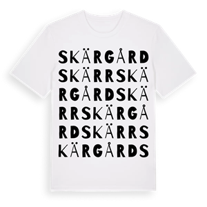 Skärgårdskärr ordlek t-shirt – ekologisk bomull t-shirt från Pinshirt