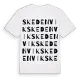 Skedenvik ordlek t-shirt