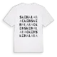 Skenalabacken ordlek t-shirt