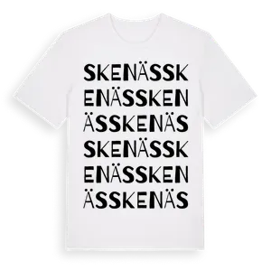 Skenäs ordlek t-shirt – ekologisk bomull t-shirt från Pinshirt