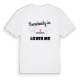 Någon i Skillnaden älskar mig t-shirt