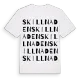 Skillnaden ordlek t-shirt