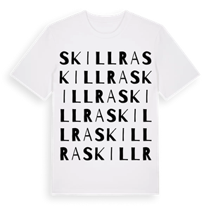 Skillra ordlek t-shirt – ekologisk bomull t-shirt från Pinshirt