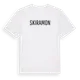 White t-shirt med Skiramon i Sverige t-shirt