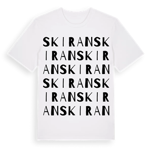 Skiran ordlek t-shirt – ekologisk bomull t-shirt från Pinshirt