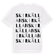 Skirkällan ordlek t-shirt