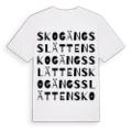 Skogängsslätten ordlek t-shirt