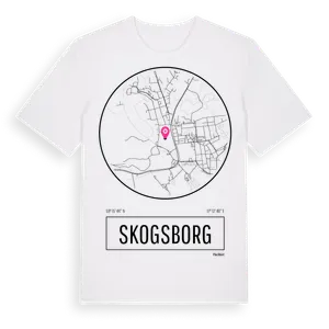 Skogsborg t-shirt – ekologisk bomull t-shirt från Pinshirt
