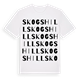 Skogshill ordlek t-shirt