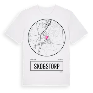 Skogstorp t-shirt – ekologisk bomull t-shirt från Pinshirt