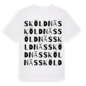 Sköldnäs ordlek t-shirt – ekologisk bomull t-shirt från Pinshirt