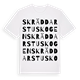 Skräddarstuskogen ordlek t-shirt