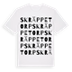 Skräppetorp ordlek t-shirt