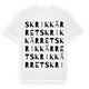 Skrikkärret ordlek t-shirt