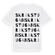 Skrikstugan ordlek t-shirt