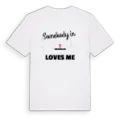 Någon i Skrumpan älskar mig t-shirt