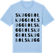 Blue Soul t-shirt med Skuggbol ordlek t-shirt