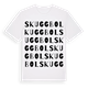 Skuggbol ordlek t-shirt