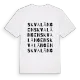 Skvalängen ordlek t-shirt