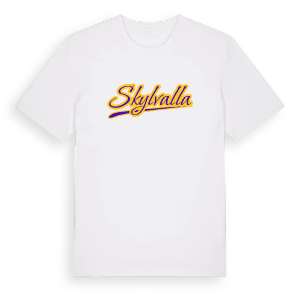 Skylvalla baseball t-shirt – ekologisk bomull t-shirt från Pinshirt