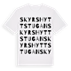 Skyrshyttstugan ordlek t-shirt