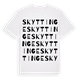 Skyttinge ordlek t-shirt