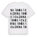 Slängbäcken ordlek t-shirt