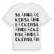 Slängbäcken ordlek t-shirt