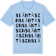 Blue Soul t-shirt med Släntåsen ordlek t-shirt